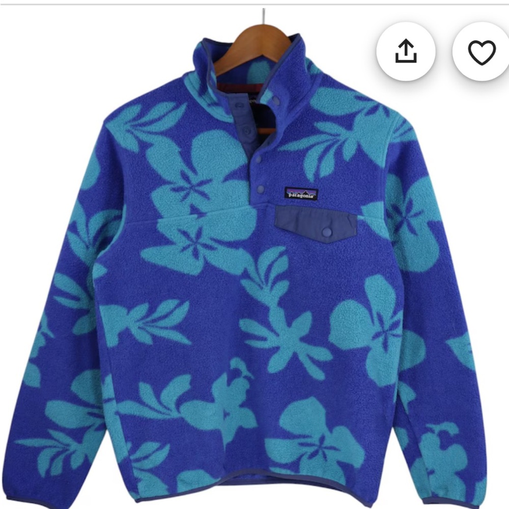 Patagonia Synchilla Hawaiian Fleece Pullover NWOTS